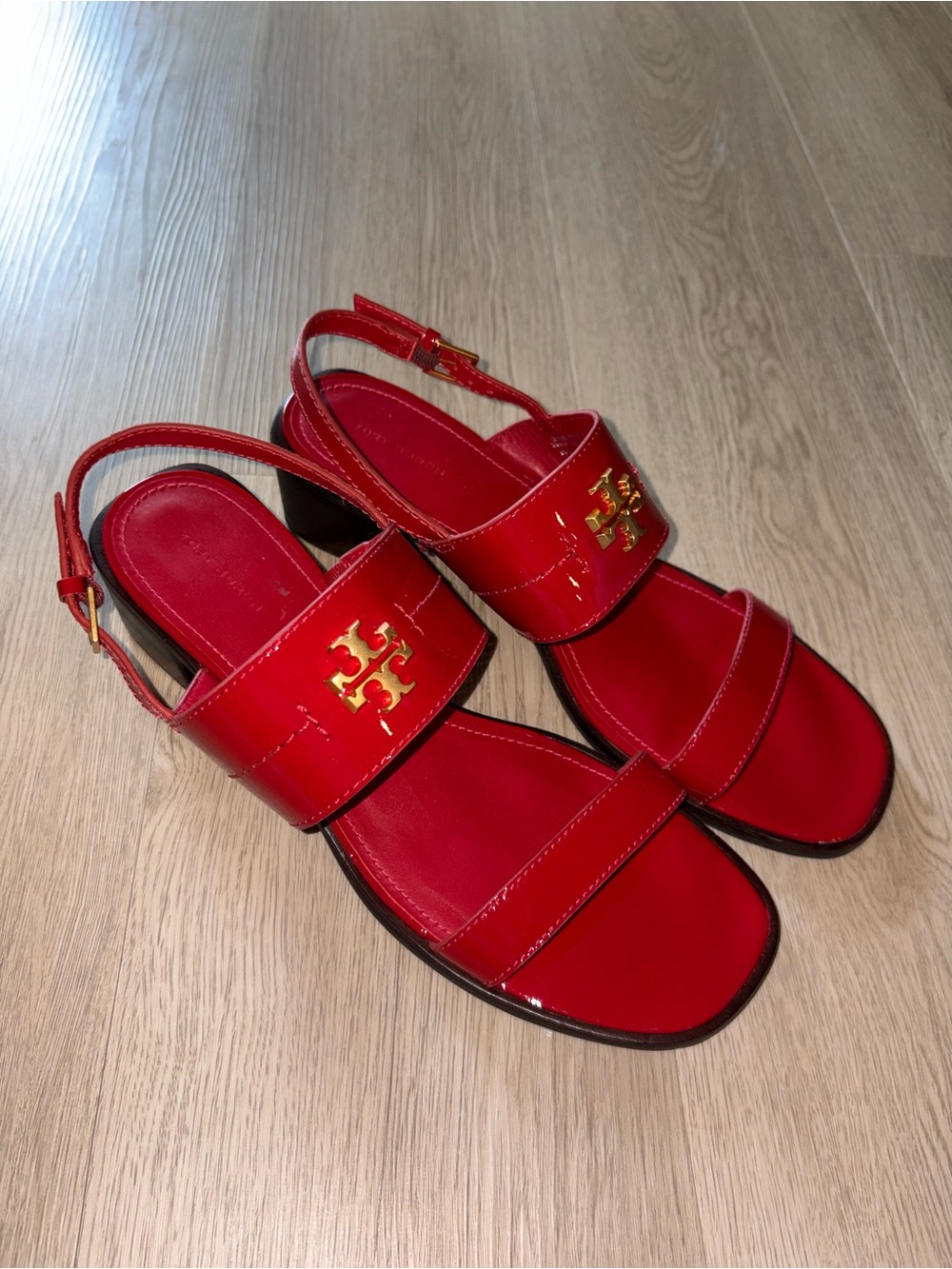 Tory Burch Eleanor Block Heel Sandals 11